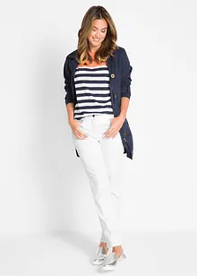 Jeans elasticizzati straight, vita media, bonprix