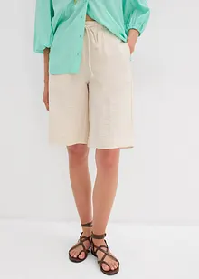 Bermuda in misto viscosa fluente, bonprix