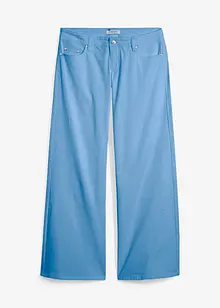 Jeans wide leg, vita bassa, bonprix