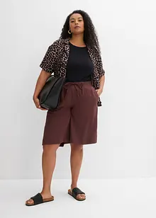 Bermuda in misto viscosa fluente, bonprix