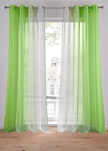 Tenda con poliestere riciclato e colori sfumati (pacco da 2), bonprix