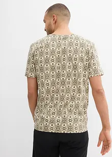 Maglia serafino in puro cotone, bonprix