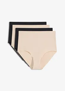Panty a vita alta in microfibra (pacco da 4), bonprix