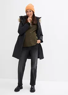 Giubbotto prémaman 3 in 1, antivento e impermeabile con inserto babywearing, bonprix