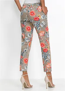 Pantaloni cropped elasticizzati, bonprix