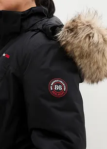 Giubbotto outdoor con ecopelliccia, bonprix