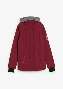 Giacca lunga 2 in 1 in softshell idrorepellente, bonprix