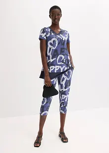 Maglia lunga a maniche corte, bonprix