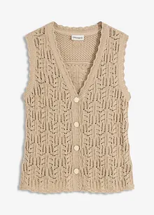 Gilet traforato, bonprix