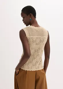 Gilet traforato, bonprix