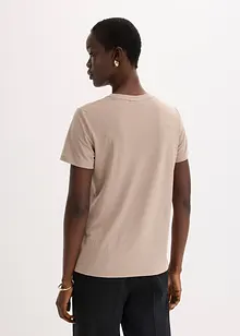 T-shirt con stampa leopardata, bonprix
