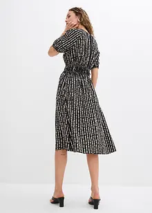 Abito midi in morbida viscosa, bonprix