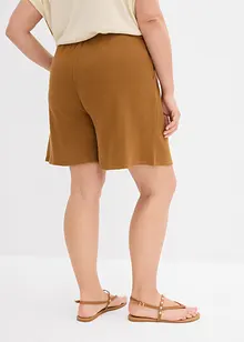 Shorts in puro cotone a trama operata, bonprix