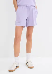 Shorts in felpa di puro cotone, bonprix