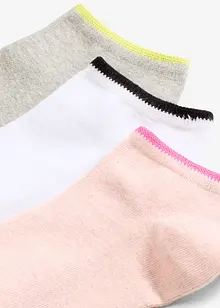 Calzini per sneakers con cotone biologico (pacco da 6), bonprix