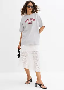 Maglia oversize in puro cotone biologico, bonprix