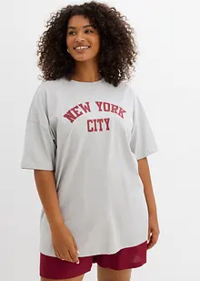 Maglia oversize in puro cotone biologico, bonprix
