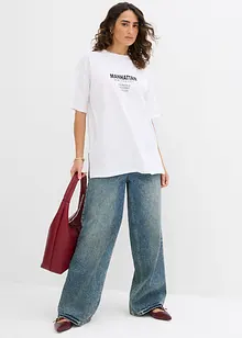 Maxi maglia in puro cotone biologico, bonprix