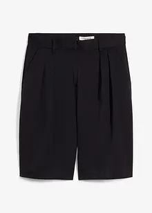 Bermuda in misto viscosa con pinces, bonprix