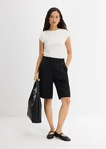 Top a costine in misto modal morbido, bonprix