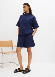 Blusa oversize in puro cotone, bonprix