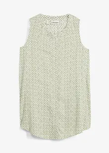 Blusa lunga in morbida viscosa, bonprix