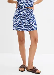Minigonna in viscosa fluente, bonprix