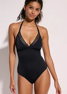 Costume intero con scollatura profonda e allacciatura dietro al collo, bonprix