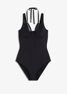 Costume intero con ferretto ed effetto modellante medio, bonprix