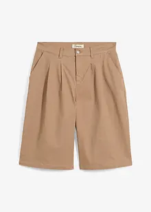 Bermuda lunghi in misto cotone elasticizzato, bonprix