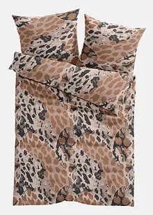 Biancheria da letto con stampa animalier, bonprix