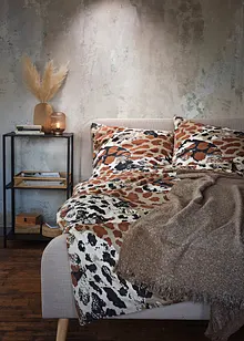 Biancheria da letto con stampa animalier, bonprix