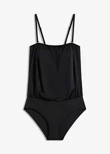 Costume intero a fascia con spalline staccabili, bonprix