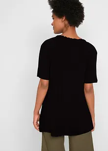 Maglia lunga in misto viscosa, bonprix