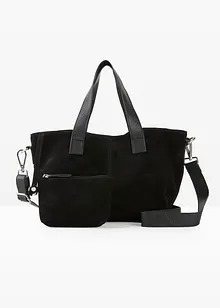 Borsa a mano in pelle, bonprix