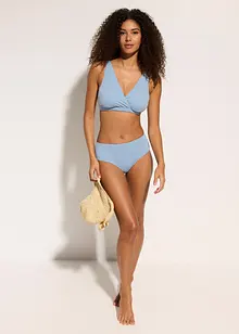 Reggiseno bustier per bikini con scollatura a V, bonprix
