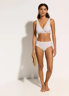 Reggiseno bustier per bikini con scollatura a V, bonprix