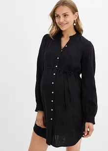 Abito prémaman in mussola morbida di cotone, bonprix