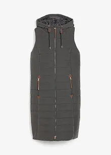 Gilet trapuntato lungo, bonprix