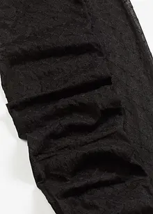 Collant 30 den con motivo a rete a pois, bonprix