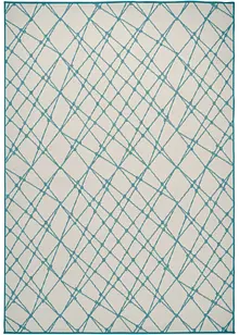 Tappeto da interno ed esterno double-face con motivo moderno, bonprix