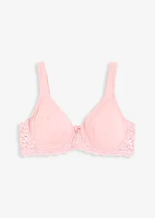 Reggiseno t-shirt con ferretto e spalline imbottite, bonprix