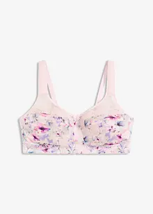 Reggiseno contenitivo senza ferretto con spalline imbottite, bonprix