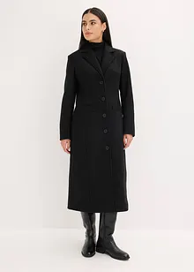 Cappotto lungo in simil lana, bonprix