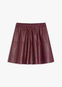 Gonna corta in similpelle, bonprix