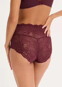 Panty a vita alta in pizzo delicato, bonprix