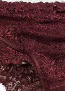 Panty a vita alta in pizzo delicato, bonprix