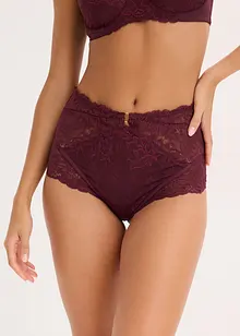 Panty a vita alta in pizzo delicato, bonprix