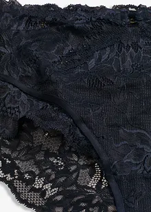 Panty a vita alta in pizzo delicato, bonprix