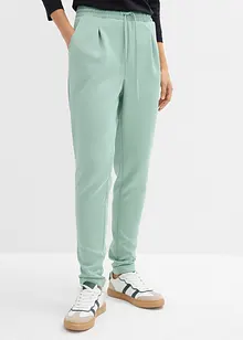 Pantaloni chino in tessuto effetto neoprene, bonprix